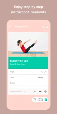 Fitset Workouts android App screenshot 4